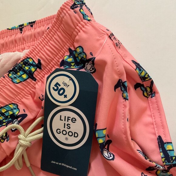 LIFE IS GOOD Men's Swim Shorts NWT Size L - Picture 1 of 8